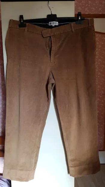 Pantalon velour marron clair L'homme moderne