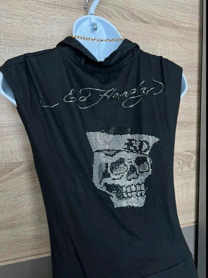Robe noir ed hardy - photo numéro 4