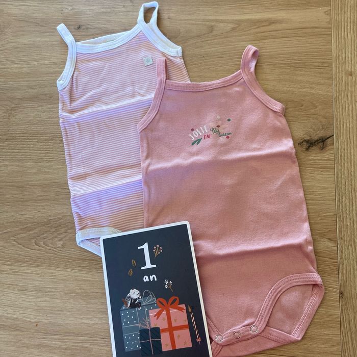 Lot de body bretelle