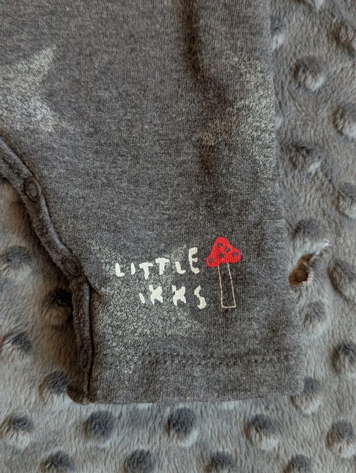 Pyjama IKKS Bébé (1 mois) mixte - Motif Étoiles - photo numéro 4