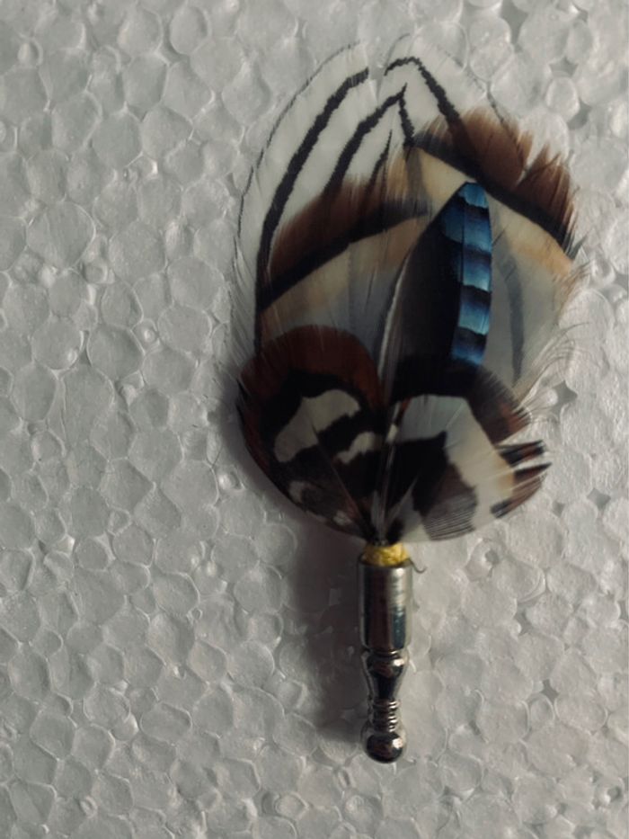 Broches en plumes. - photo numéro 5