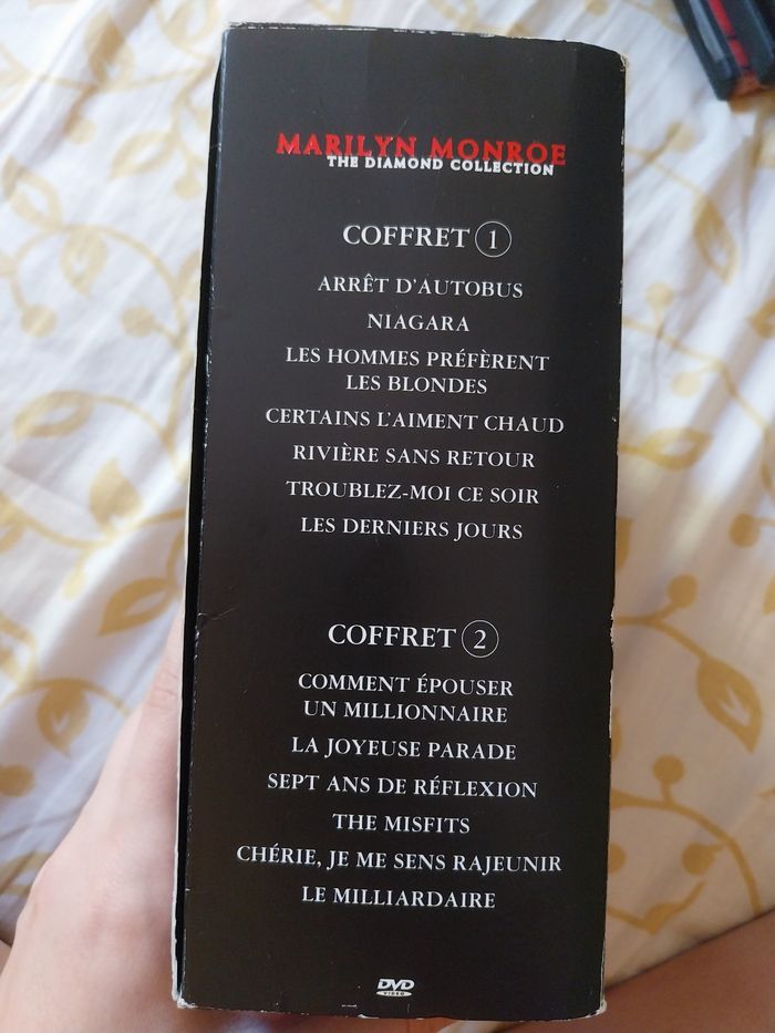 Deux Coffrets 13 DVDs Marilyn Monroe The Diamond Collection - photo numéro 3