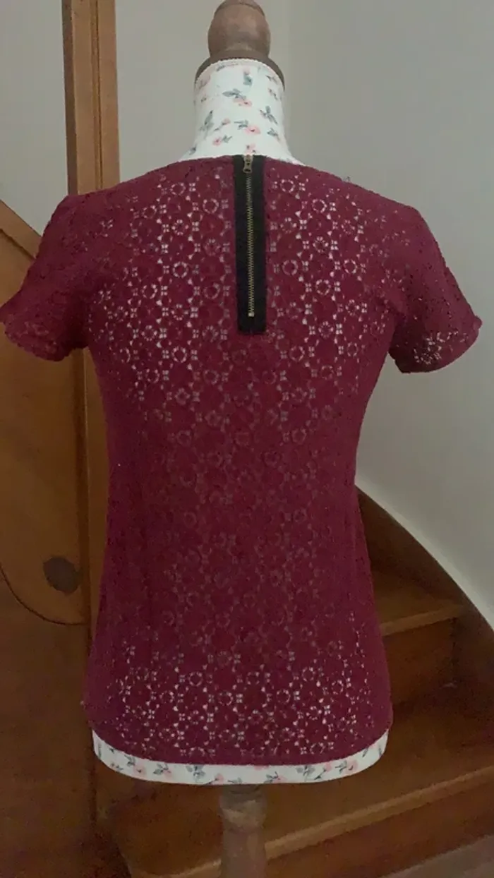 Tee short broderie - photo numéro 4