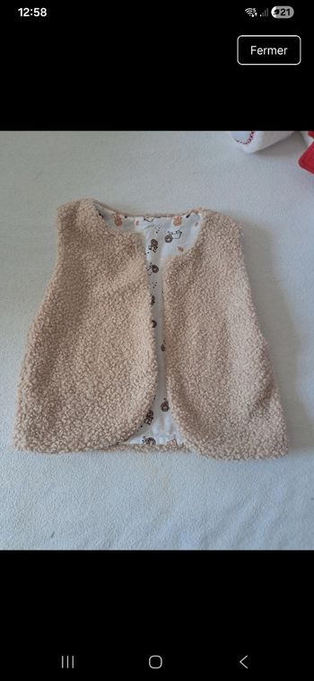 Gilet garson
