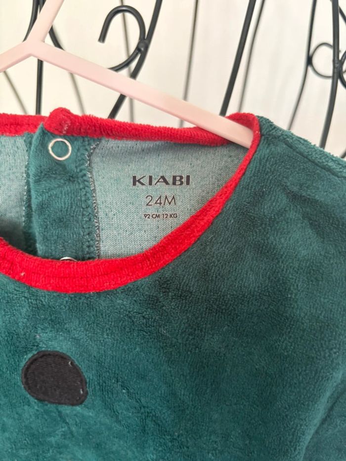 🎄 Pyjama de Noël Lutin – Kiabi – 24 mois (92 cm) - photo numéro 2