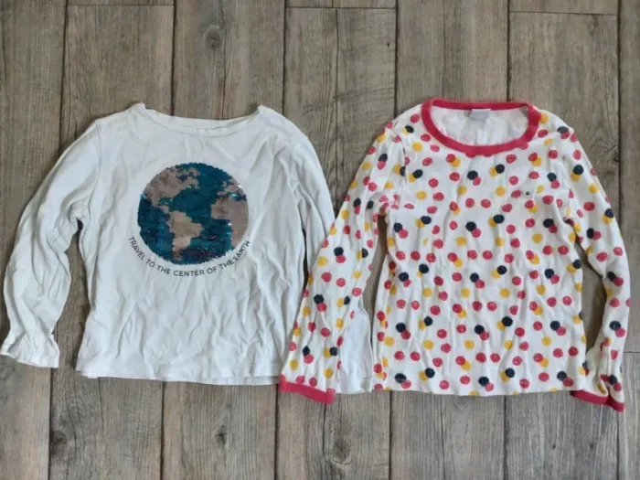 Gros lot de vêtements fille 5-6 ans + donne une ceinture - photo numéro 5