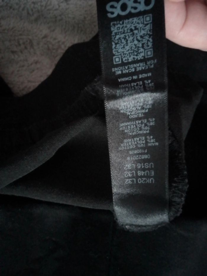 Pantalon jean de grossesse noir - photo numéro 5