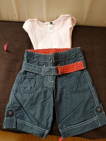 Ensemble short tee shirt