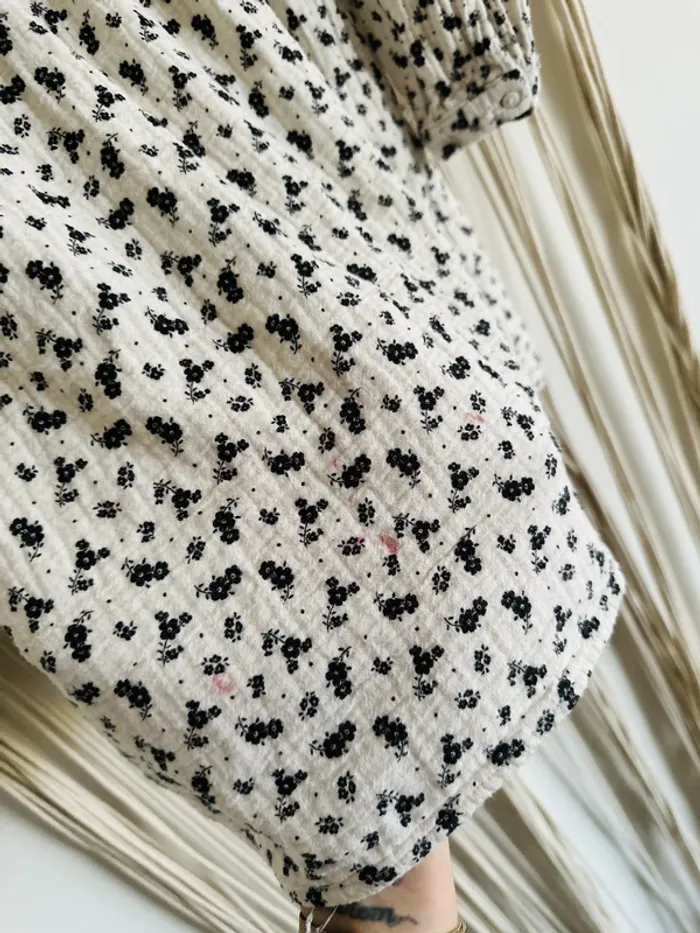 Robe en gaze de coton 8 ans - photo numéro 3
