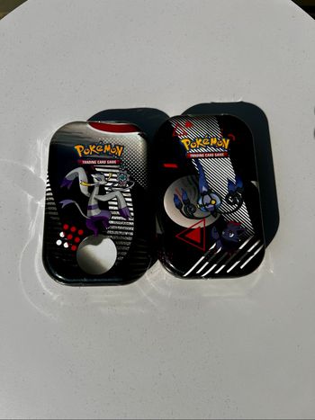 MiniTins Pokémon Flamme Blanche et Foudre Noir EV10.5