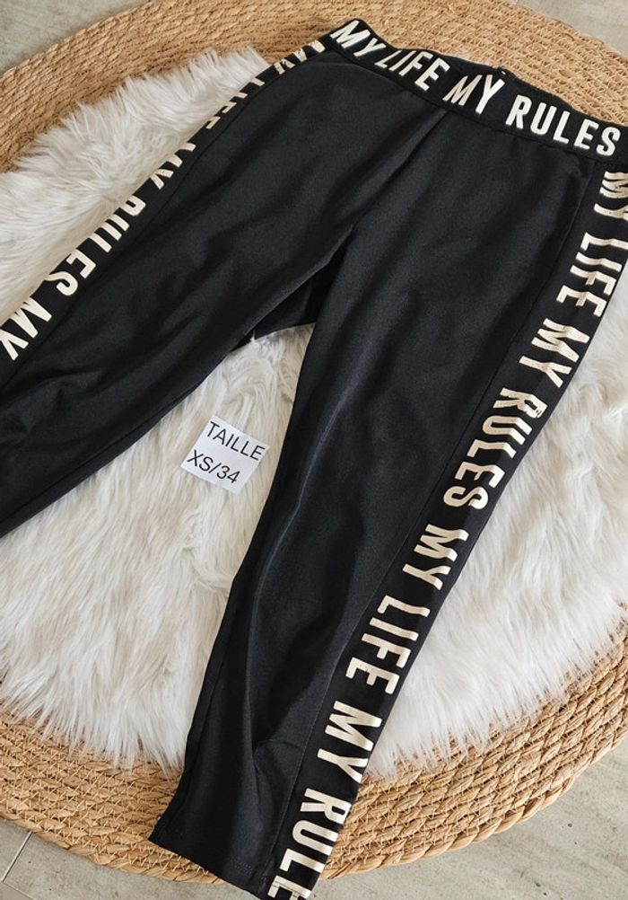 Legging de sport noir, taille XS, de la marque Intersport - photo numéro 6