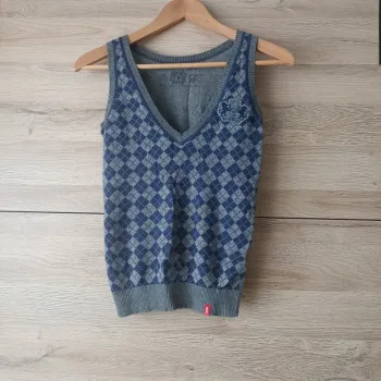 Pull sans manches femme taille 34