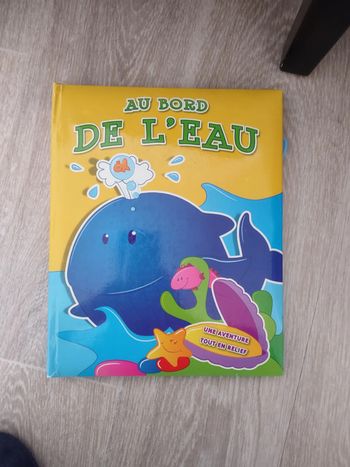 Livre animé en relief Au bord de l'eau !