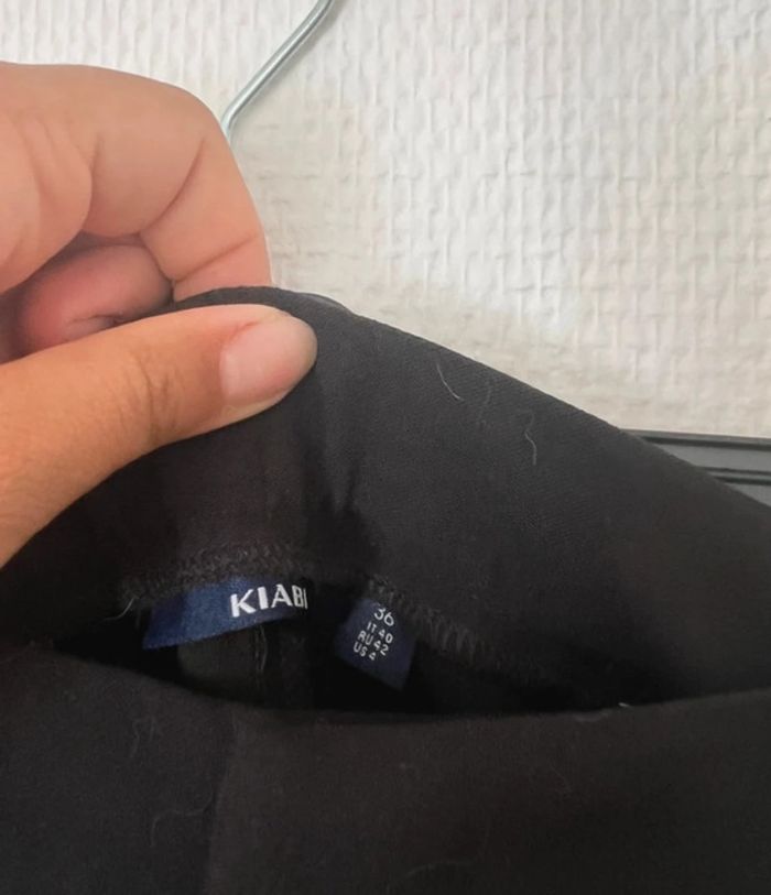 Pantalon à pinces noir - photo numéro 3