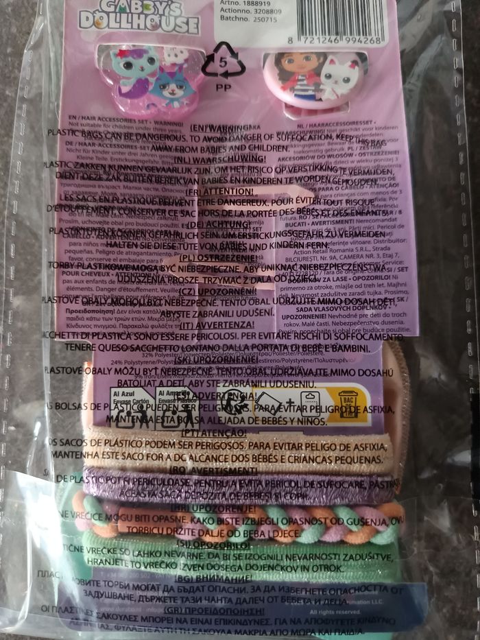 Accessoires cheveux Gabby chat - photo numéro 4