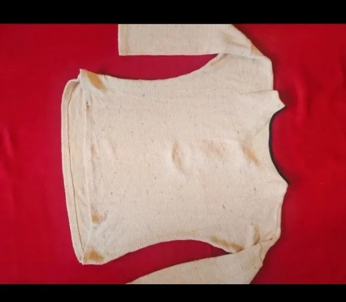 Pull fluide extensible  saumon rosé - photo numéro 2