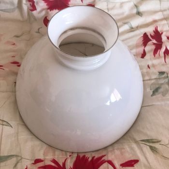 abat jour blanc * prix 5e * kiki60230