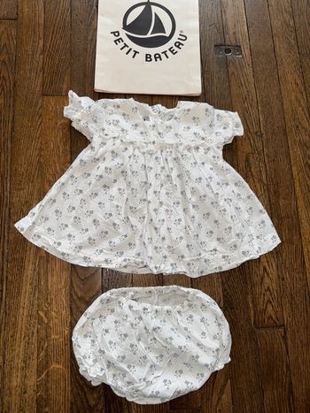 Robe petit bateau 3 mois