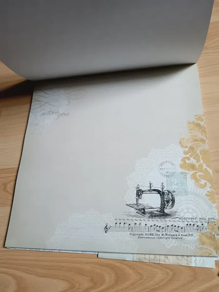 Lot feuilles scrapbooking - photo numéro 5