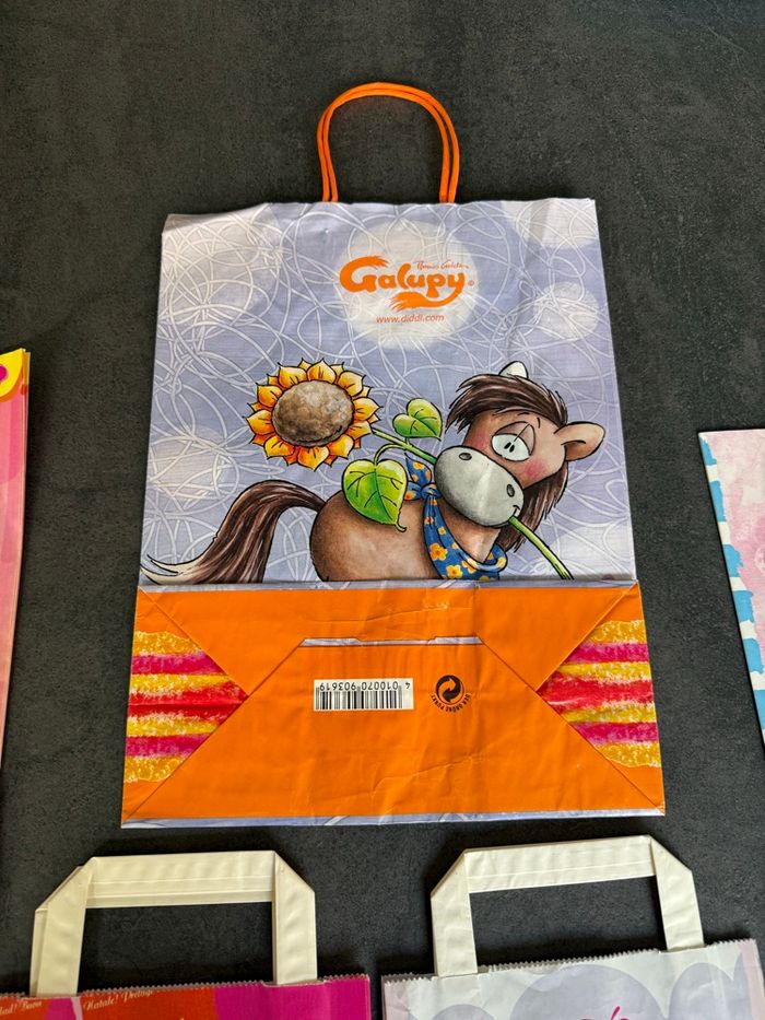 Cinq. Sacs cadeaux Diddl - photo numéro 8
