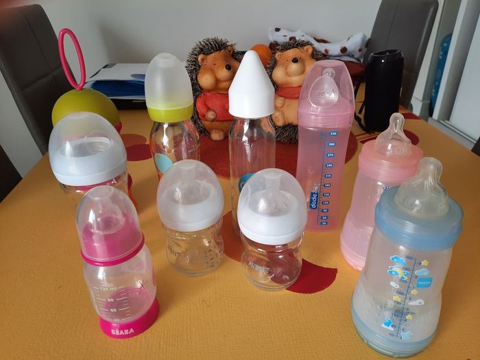 Biberon différentes tailles et marques