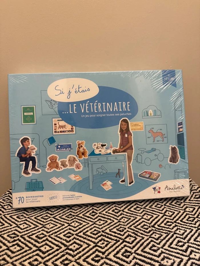 Amulette - Coffret éducatif - Si j’étais le vétérinaire