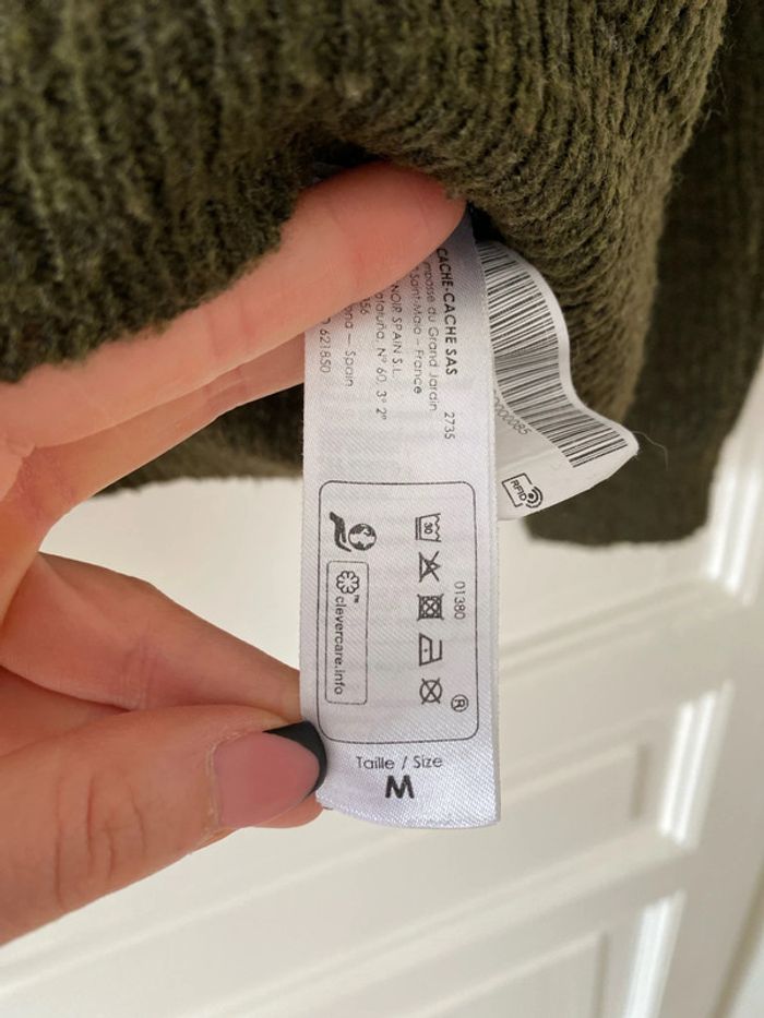 Pull kaki cache cache - photo numéro 3