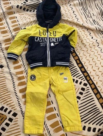 Ensemble Lulu Castagnette 24 mois 