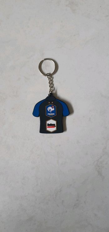 Porte clé équipe de France foot Neuf LEN1