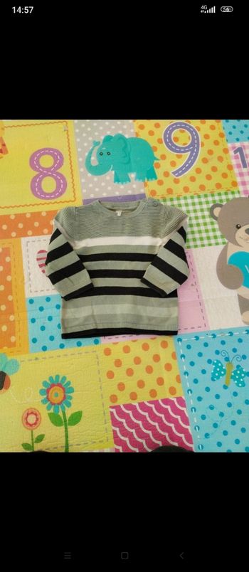 Pull bébé garçon 18 mois