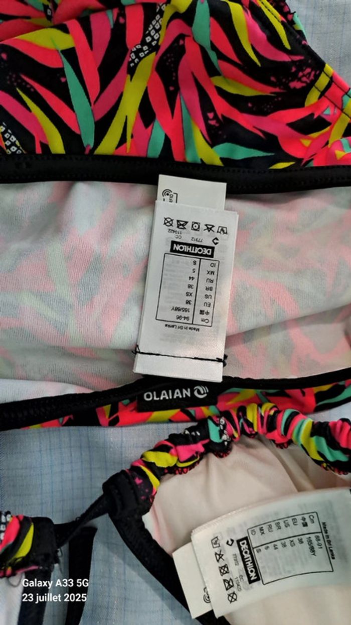 Maillot de bain 2 pièces 38 - photo numéro 4