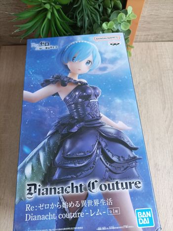 Figurine Rem Re Zero banpresto Dianacht couture Bandai Namco