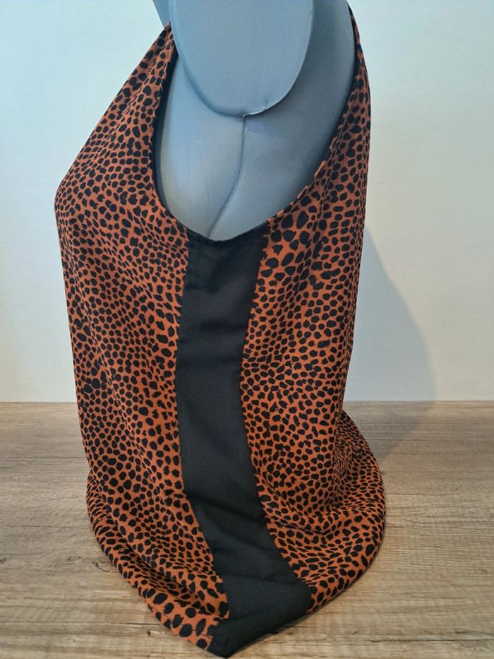 Top haut leopard camaïeu Taille 40 Tbe - photo numéro 6