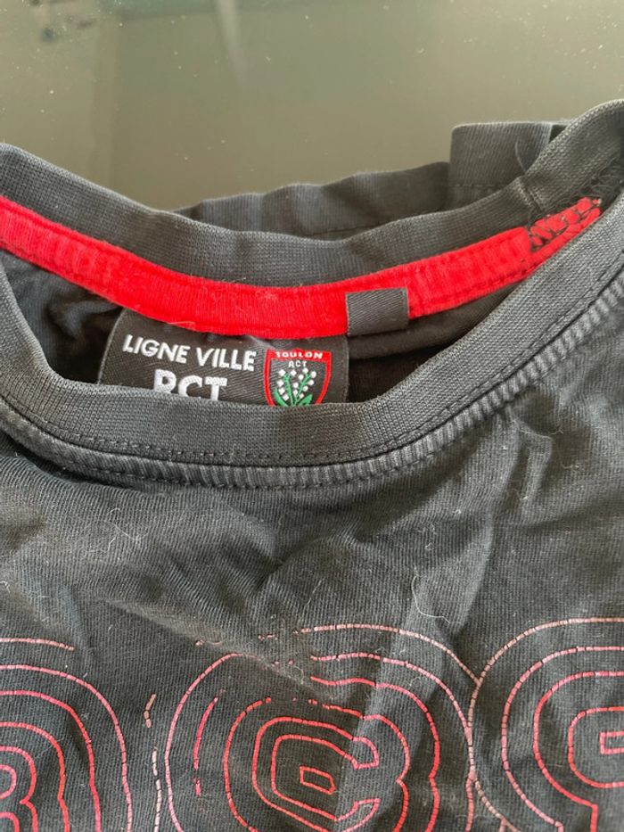 T-shirt du RCT Toulon, en taille quatre ans - photo numéro 2