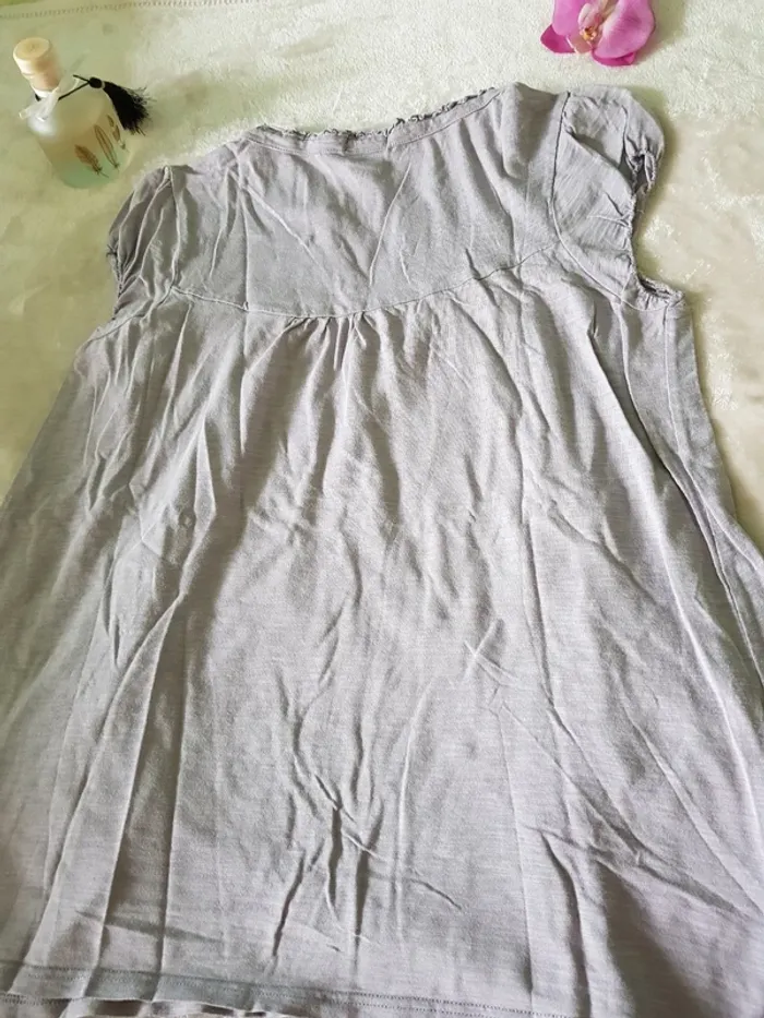 Tee-shirt 40 Parme coton - photo numéro 6