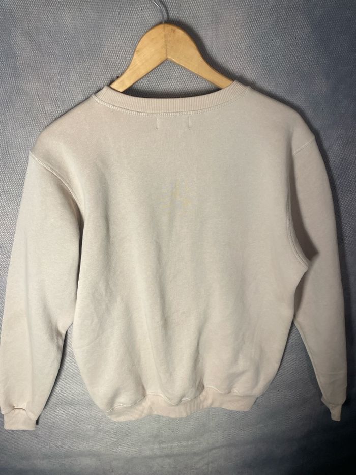 Sweat, Stone Island, beige 100 % coton, taille  m Très bon état - photo numéro 4