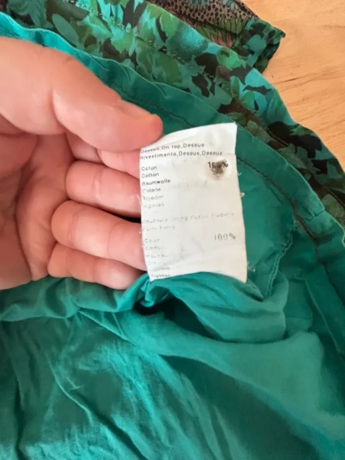 💚 Élégante robe Catimini verte à manches longues – Taille 4 ans 💚 - photo numéro 7
