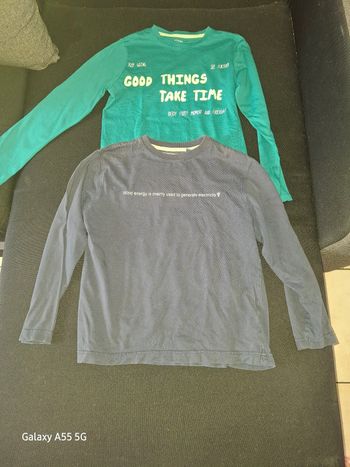 Lot t-shirt manches longes
