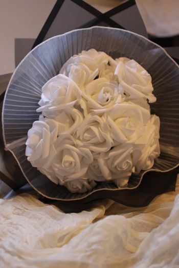 Bouquet roses éternelles