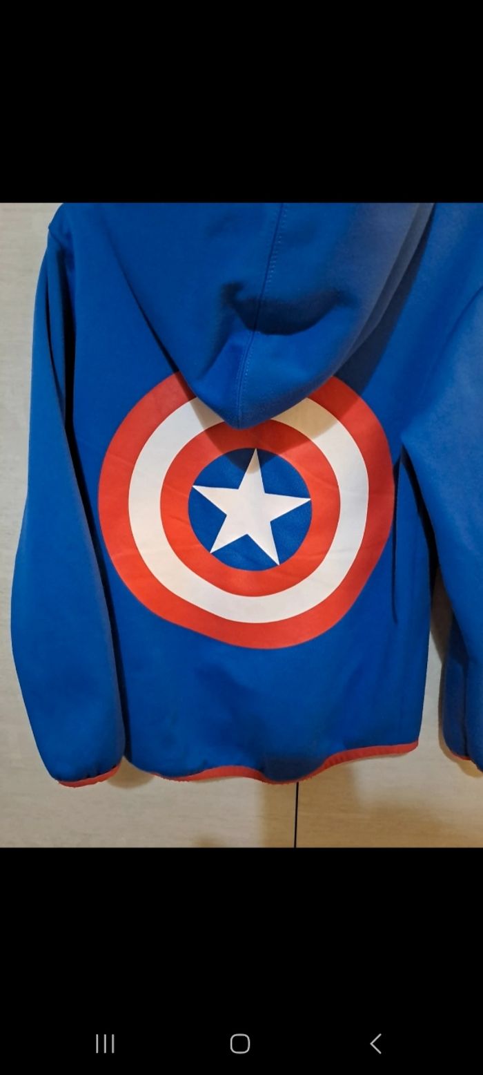 Veste captain america - photo numéro 2