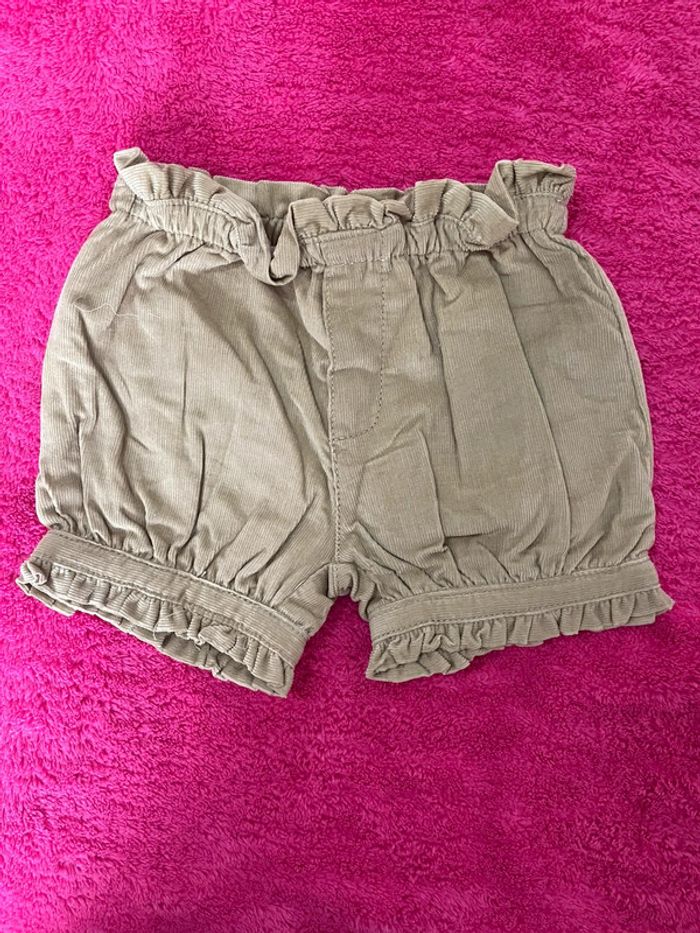 Short La Buissonnière 9/12 mois - 74 cm