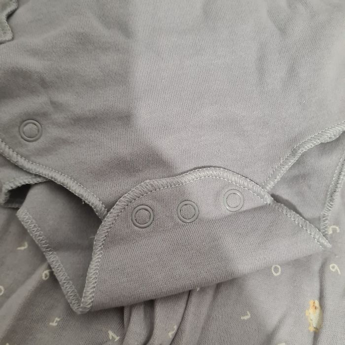Ensemble body + pantalon 1 mois kiabi mixte - photo numéro 3