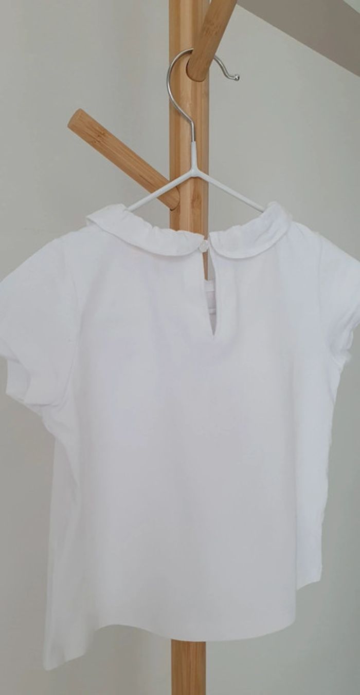 T shirt 18 mois blanc - photo numéro 5