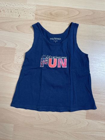 Débardeur marine 5 ans