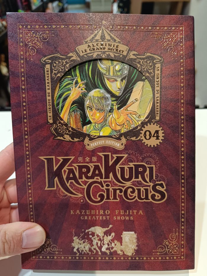 Manga Karakuri Circus tome 04 Perfect édition - photo numéro 1