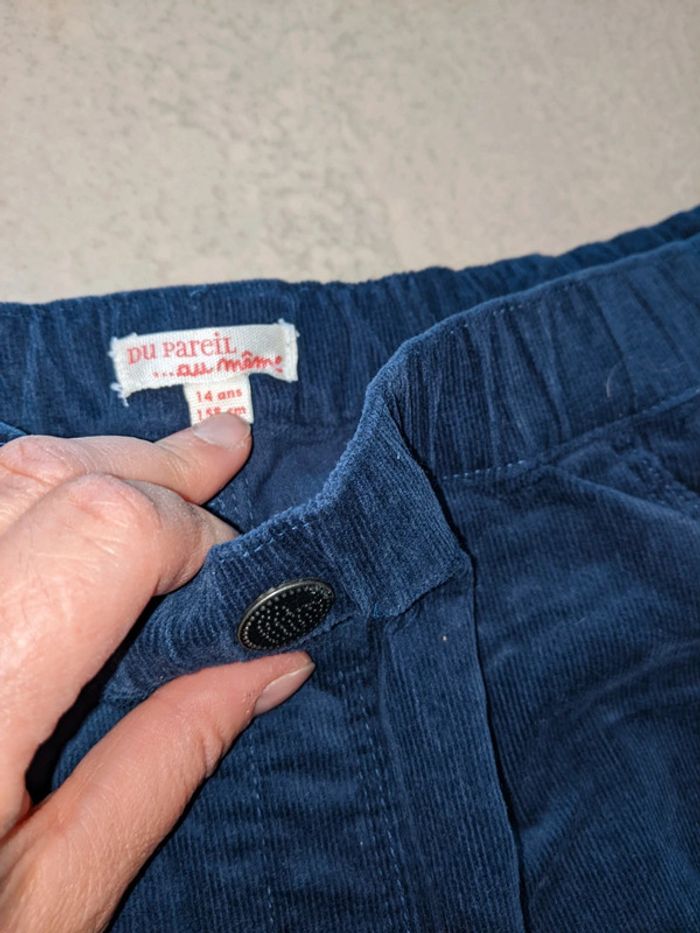 Jeeging chaud en velours dpam 14 ans - photo numéro 2