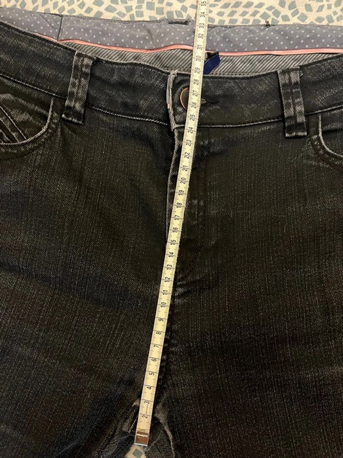 Jean femme gris bleu marque So&Co taille 46 - photo numéro 8