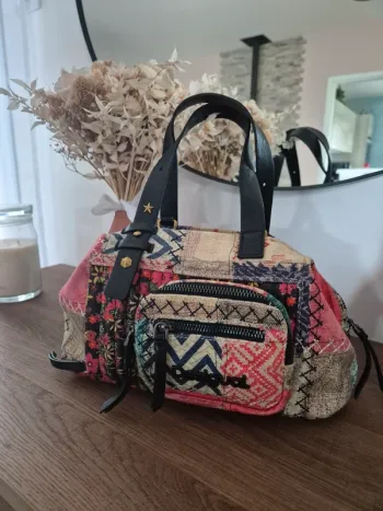 Sac a main patchwork desigual