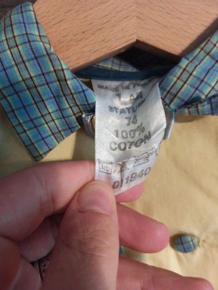 Ensemble vintage 1 ans garçon tbe - photo numéro 5