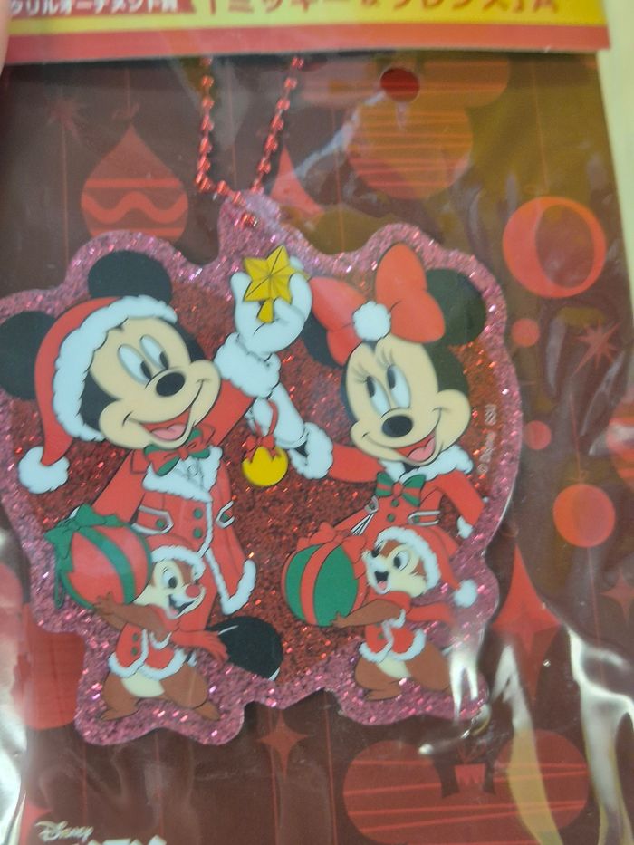 Petit ornement Disney Happykuji 2025 : Mickey & Minnie - photo numéro 3